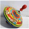 Image 1 : ANTIQUE ALL METAL SPIN TOP 6 INCH