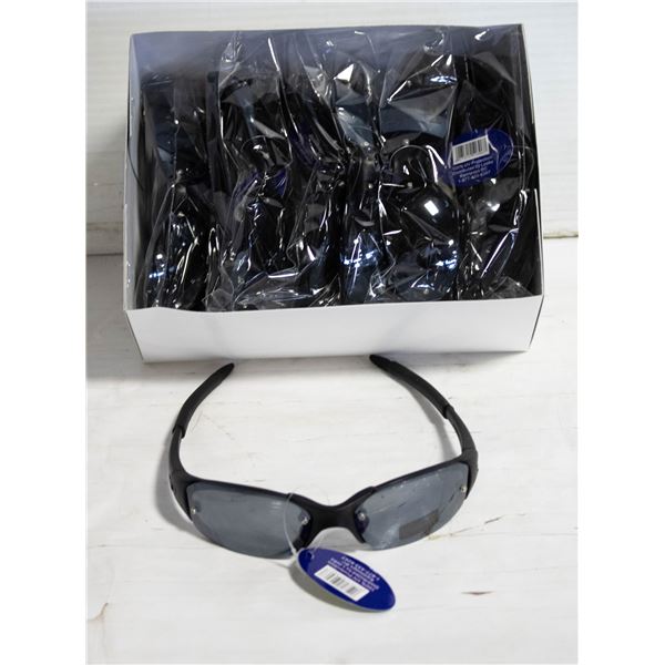 BRAND NEW BUNDLE OF 12 SPORTS SUNGLASSES