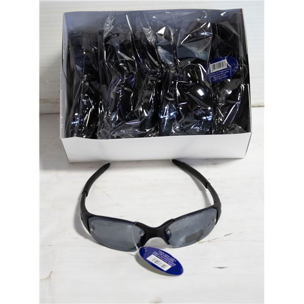 BRAND NEW BUNDLE OF 12 SPORTS SUNGLASSES