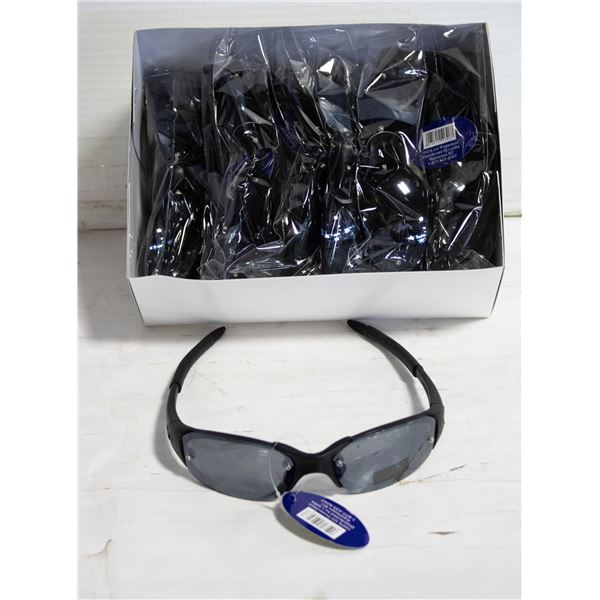BRAND NEW BUNDLE OF 12 SPORTS SUNGLASSES