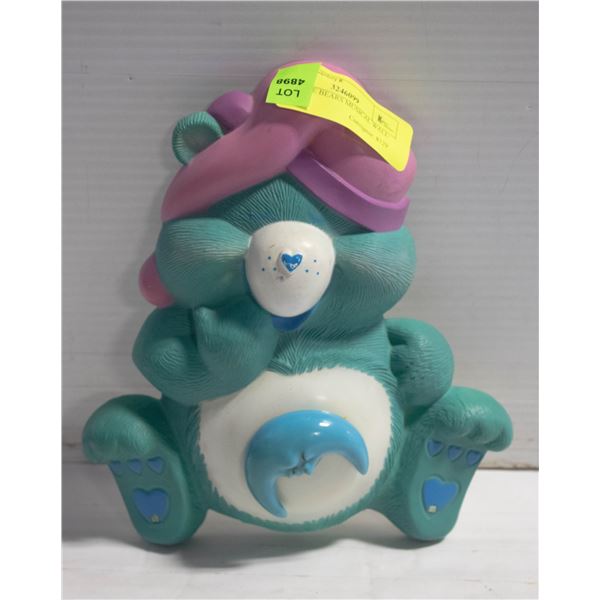 1983 CARE BEARS MUSICAL WALL HANGER