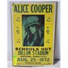 Image 1 : VINTAGE ALICE COOPER SCHOOLS OUT POSTER