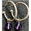 Image 1 : BZ2020-27C SILVER GENUINE GEMSTONE  EARRINGS