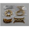 Image 1 : LOT OF 6 VARIOUS VINTAGE ESTATE BROOCHES