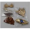 Image 1 : LOT OF 6 VARIOUS VINTAGE ESTATE BROOCHES
