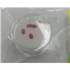 Image 1 : LOT OF RUBY GEMSTONES, FACETED, JEWELRY READY