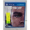 Image 1 : PS4 GAME DETROIT BECOME HUMAN