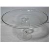 Image 1 : VINTAGE PEDESTAL CAKE STAND 11"X6" - ESTATE