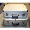 Image 1 : PAIR OF 18 X 12.5 X 6.5 METAL CASES ONE HAS KEYS