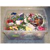 Image 1 : LARGE BIN ARTIFICIAL FLOWERS & CRAFT ITEMS
