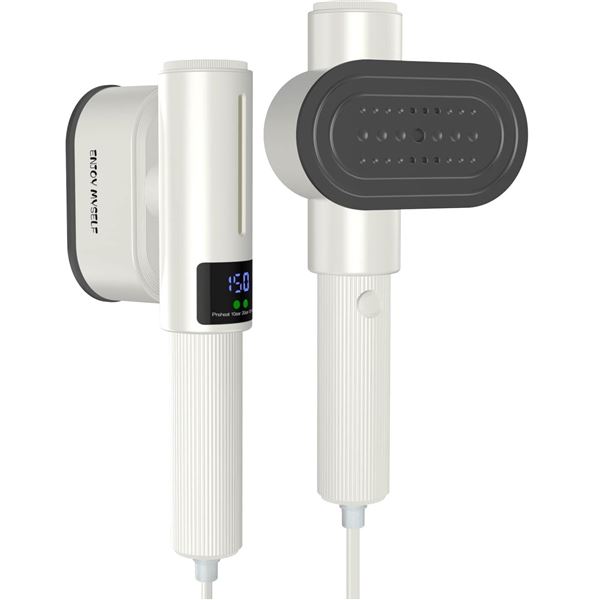 NEW HANDHELD STEAMER FOR CLOTHES W/LCD SCREEN
