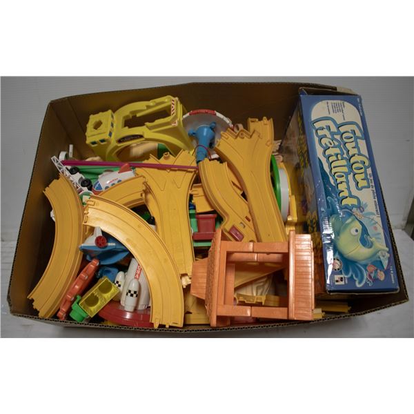 VINTAGE TOYS- BOX LOT ASSORTED