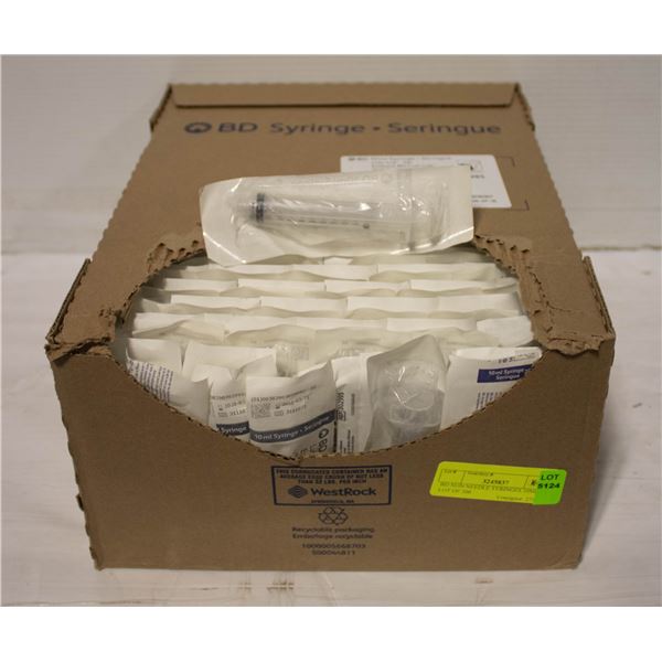 BD NON NEEDLE SYRINGES 10ML LOT OF 200