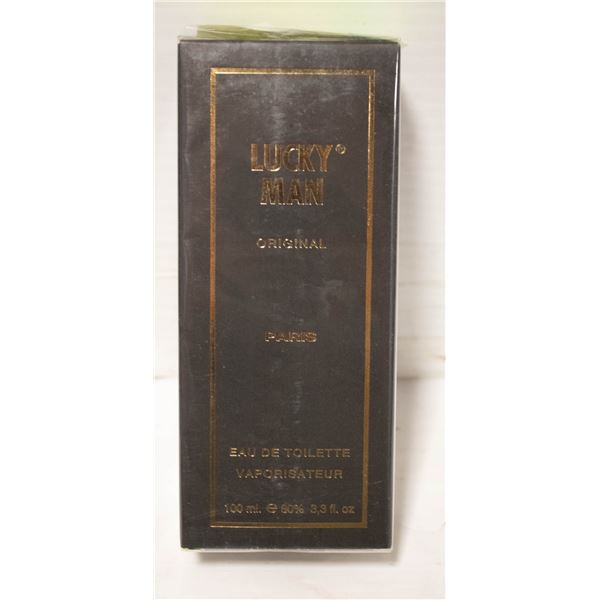NEW SEALED LUCKY MAN ORIGINAL PARIS EAU DE