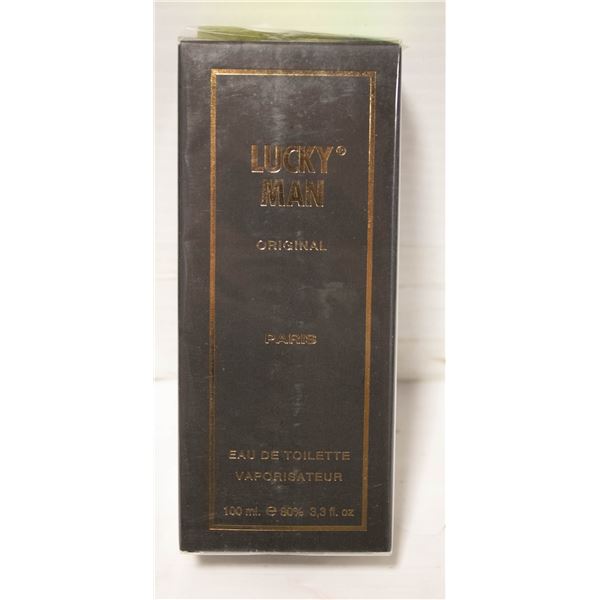 NEW SEALED LUCKY MAN ORIGINAL PARIS EAU DE