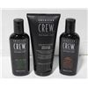 Image 1 : NEW CREW MEN 3PC SET SHAVE GEL, 3IN1
