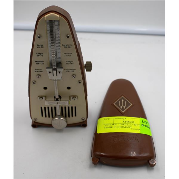 VINTAGE "TAKTELL" METRONOME MADE IN GERMANY