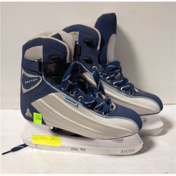 SOFT TEK JACKSON SIZE 7 ICE SKATES