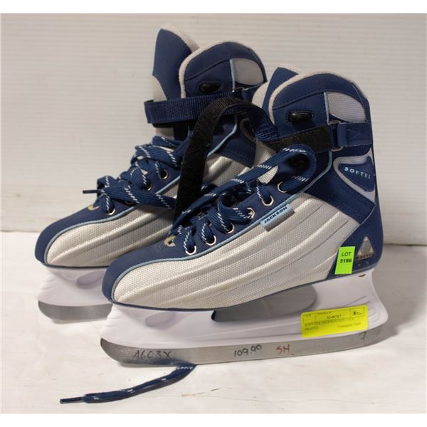 SOFT TEK JACKSON SIZE 7 ICE SKATES