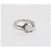 Image 1 : NEW SIZE 7 SILVER TONE RHINESTONE RING