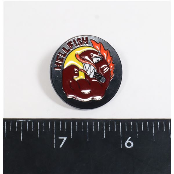 NEW SIMPSONS HELLFISH THEME ENAMEL PIN/ BROOCH