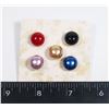 Image 1 : NEW ASSORTED COLOR FAUX PEARL SCARF/TIE/LAPEL