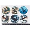 Image 1 : NEW 6PC MYTHICAL CREATURE/ DRAGON THEME WOOD