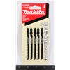 Image 1 : NEW 4 PACK MAKITA WOOD JIG SAW BLADES