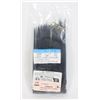Image 1 : NEW 250PC BAG OF 3 X 150MM NYLON ZIP TIES