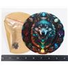 Image 1 : NEW 6" WOLF THEME HANGING WINDOW LIGHT CATCHER