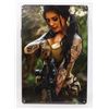 Image 1 : NEW MILITARY LADY METAL WALL SIGN
