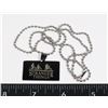Image 1 : NEW CHAIN WITH STRANGER THINGS DOG TAG PENDANT