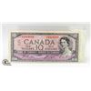 Image 2 : 1954 DEVILS FACE $10 NOTE