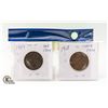 Image 2 : 1907-1908 CANADIAN ONE CENT COINS