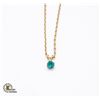 Image 1 : 10K GOLD CHAIN WITH PENDANT