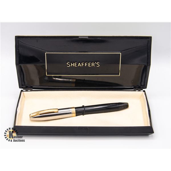 1950S SHAEFFER FOUNTAIN PEN WITH CASE
