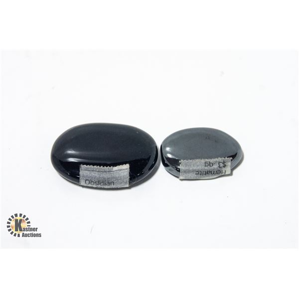 220CTS OBSIDIAN & HEMATITE COLLECTORS GEMSTONES