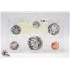 Image 2 : SEALED UNC 1963 SILVER CANDIAN COIN SET ROYAL