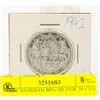 Image 1 : 1942 CANADIAN 80% SILVER 50 CENT COIN