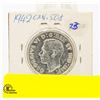 Image 2 : 1942 CANADIAN 80% SILVER 50 CENT COIN