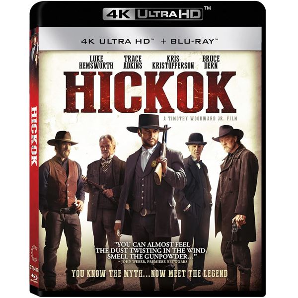 NEW 4K ULTRA HD + BLU-RAY, HICKOK