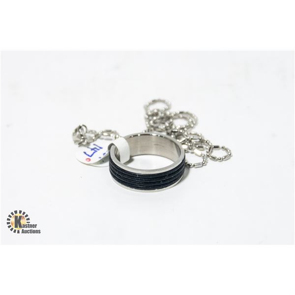 NEW STAINLESS STEEL CHAIN + NEW STAINLESS STEEL