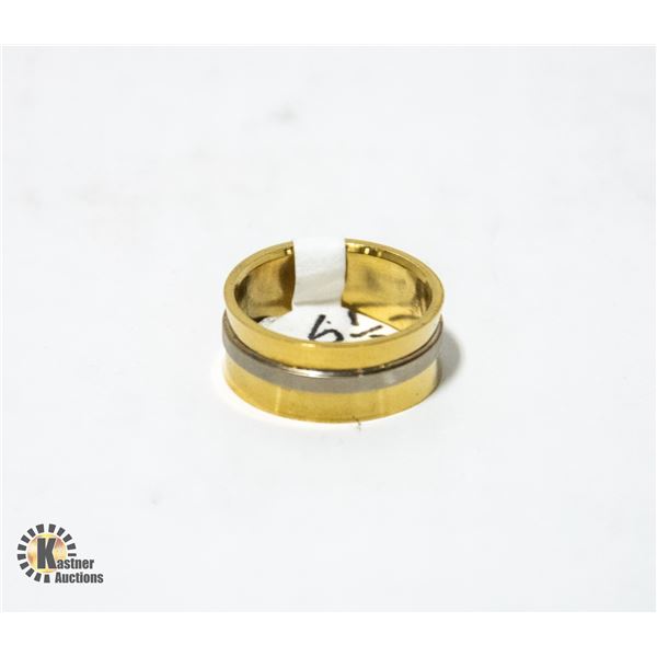 NEW STAINLESS STEEL RING SIZE 6.5