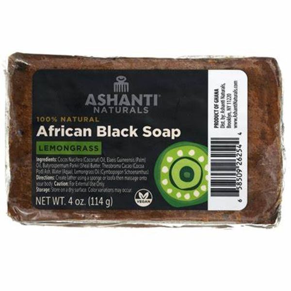 BRAND NEW 114G ASHANTI AFRICAN BLACK SOAP