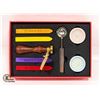 Image 1 : NEW WAX SEAL STAMP KIT