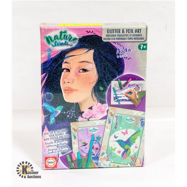 SEALED EDUCA GLITTER & FOIL ART