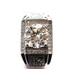 Image 4 : 2 CT GRA CERTIFIED MENS MOISSANITE 925 SILVER "RR"