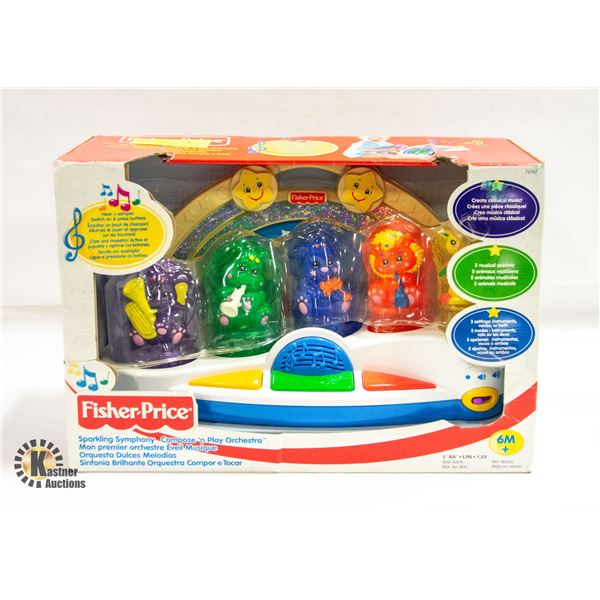 VINTAGE FISHER PRICE SPARKLING SYMPHONE COMPOSED