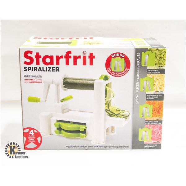 NEW STARFRIT SPIRALIZER