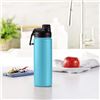 Image 1 : NEW S/S INSULATED WATER BOTTLE WITH SPOUT LID TEAL